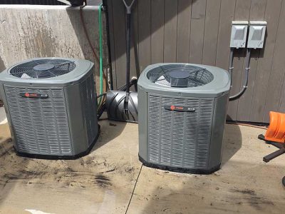 Air Conditioning Condenser Unit Installation