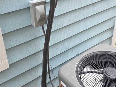 Outdoor Residential Ac Condenser Unit Installation