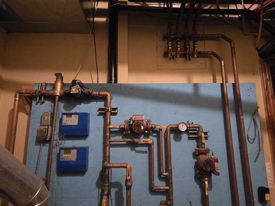 Professional Hydronic Boiler Panel Layout